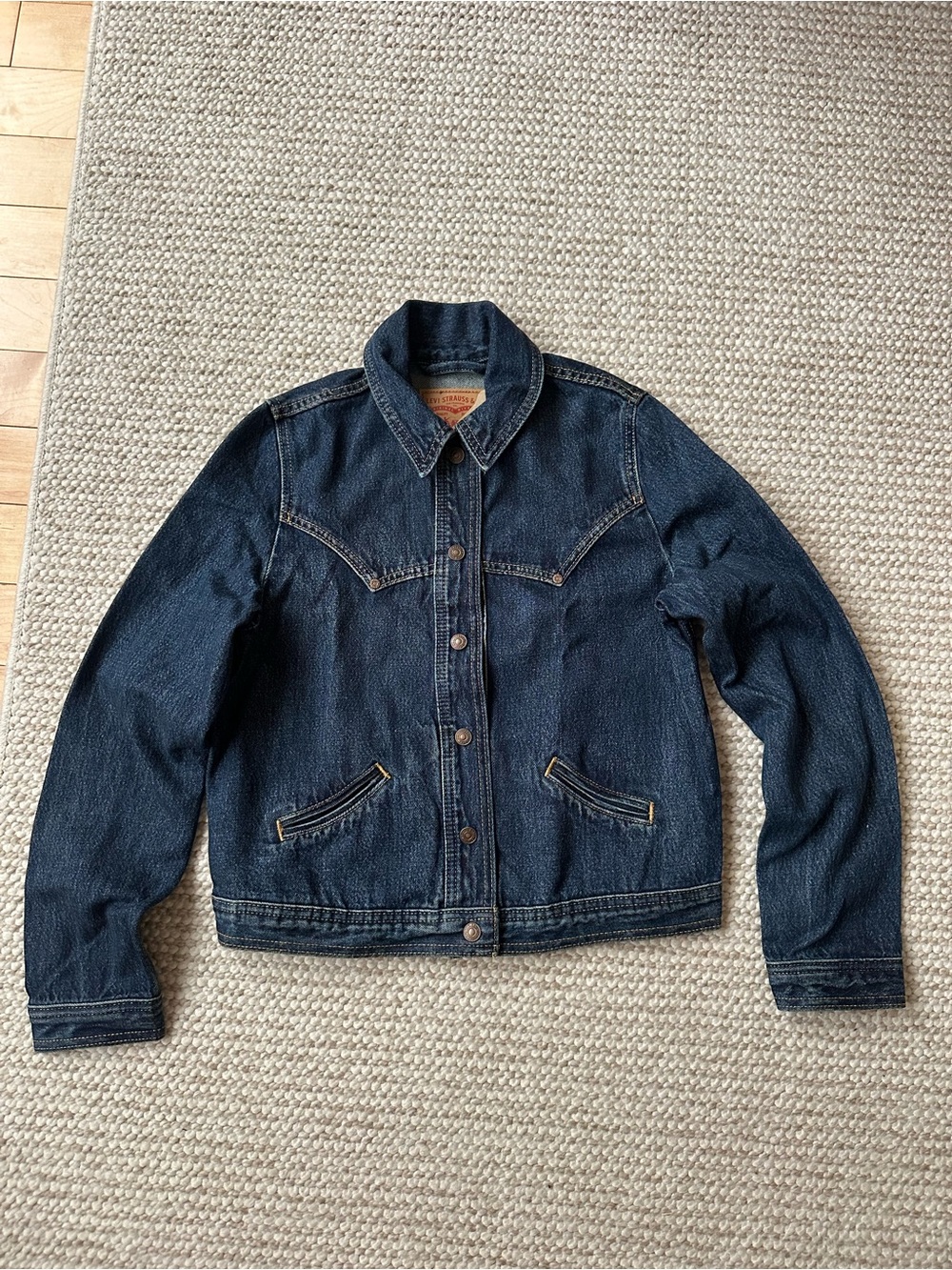 NWT Riveted Original Denim Jacket - Picture 2 of 5
